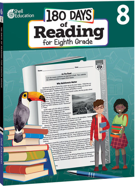 180 Days(r) Reading for Eighth Grade: Practice, Assess, Diagnose