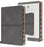 KJV Holy Bible, Large Print Medium Format, Gray Faux Leather with Ribbon Marker, Red Letter, Thumb Index