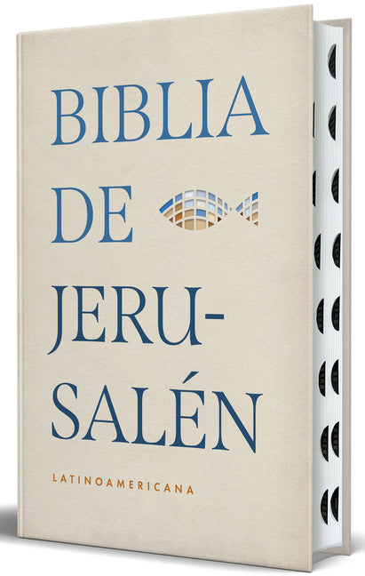 Biblia Católica Biblia de Jerusalén Latinoamericana, Tapa Dura Edición Clásica Marrón Arena Con Índice / Jerusalem Bible - Latin American Edition Hc S