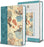 KJV Holy Bible, Large Print Medium Format, Blue with Birds Faux Leather W/ Ribbon Marker, Red Letter