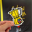 Greca Amarilla (Premium Sticker)