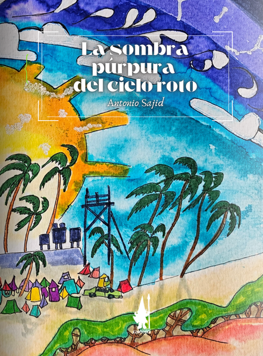 La sombra púrpura del cielo roto