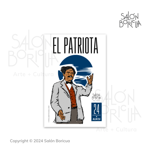 Albizu Campos 2024 El Patriota - Sticker Version (Premium Sticker)