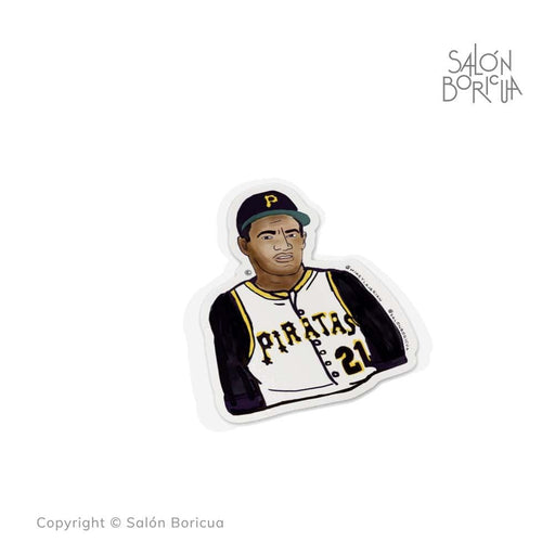 Roberto Clemente 21 - Piratas (Premium Sticker)