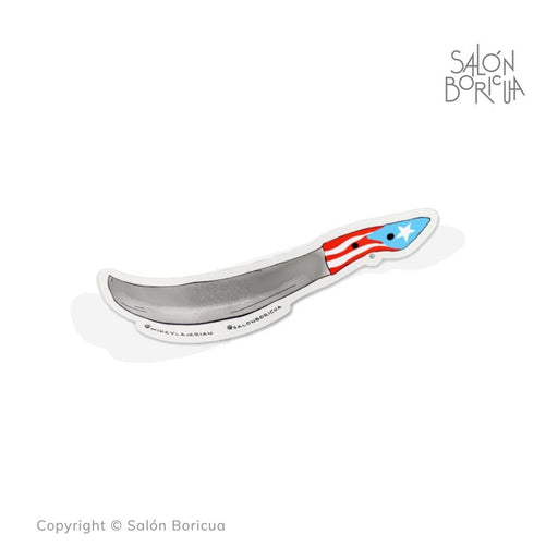 Machete Boricua (Premium Sticker)