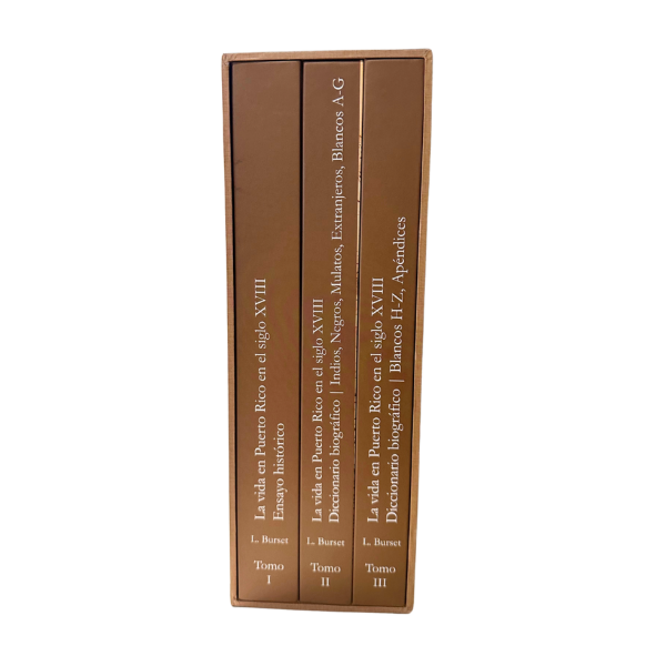 La vida en Puerto Rico en el siglo XVIII (Tres Tomos)