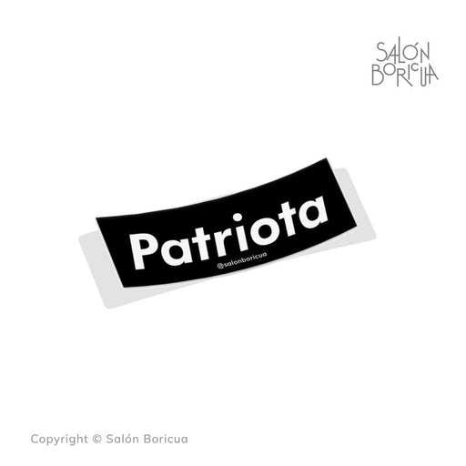 Patriota Box Logo 4" (Premium Sticker)