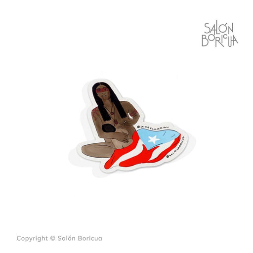 Taína Boricua (Premium Sticker)