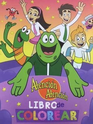 Atención Atención: Libro de colorear-Atención Atención-Libros787.com