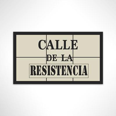 Calle de la resistencia (Sticker)-Libros787.com-Libros787.com