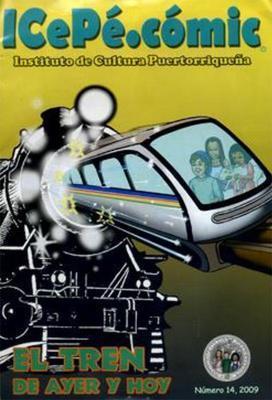 ICePé.cómic no. 14 El tren de ayer y hoy-Felisa Rivero-Libros787.com