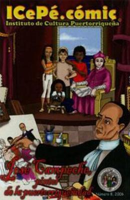 ICePé.cómic no. 8 José Campeche, pintor de la puertorriqueñidad-María Gisela Rosado-Libros787.com